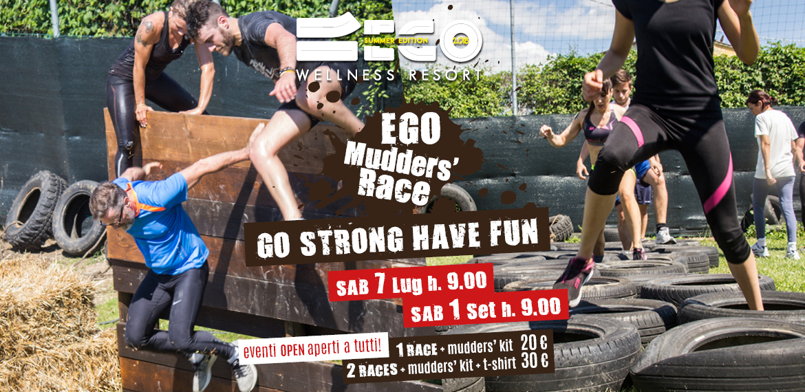 Ego Mudders' race, la corsa ostacoli dell'estate