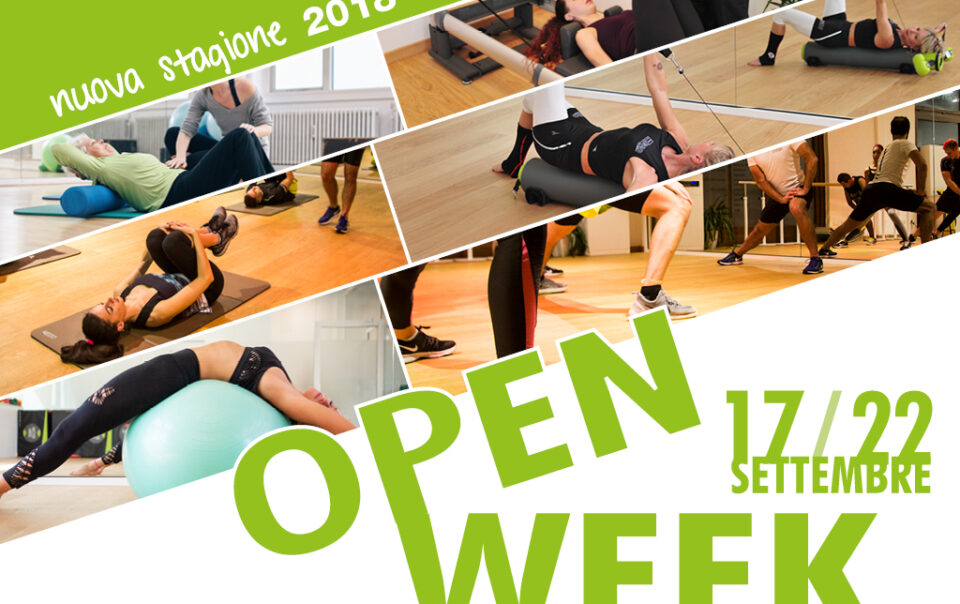 Open Week settembre