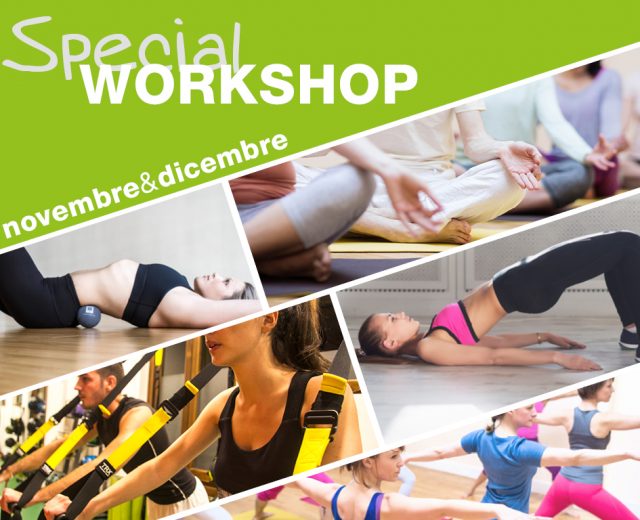 I workshop speciali di novembre e dicembre